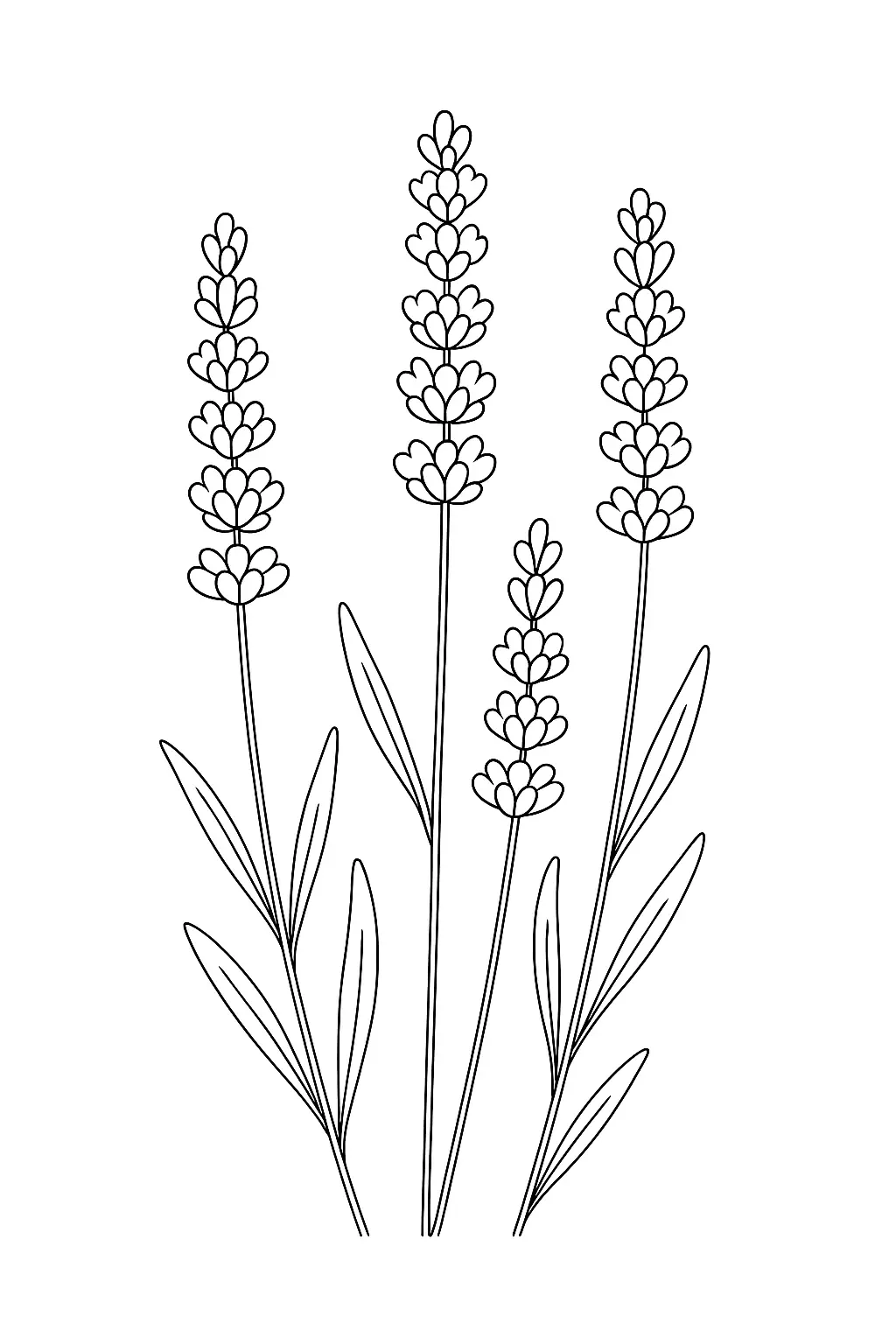 Flowers Coloring Pages – 045