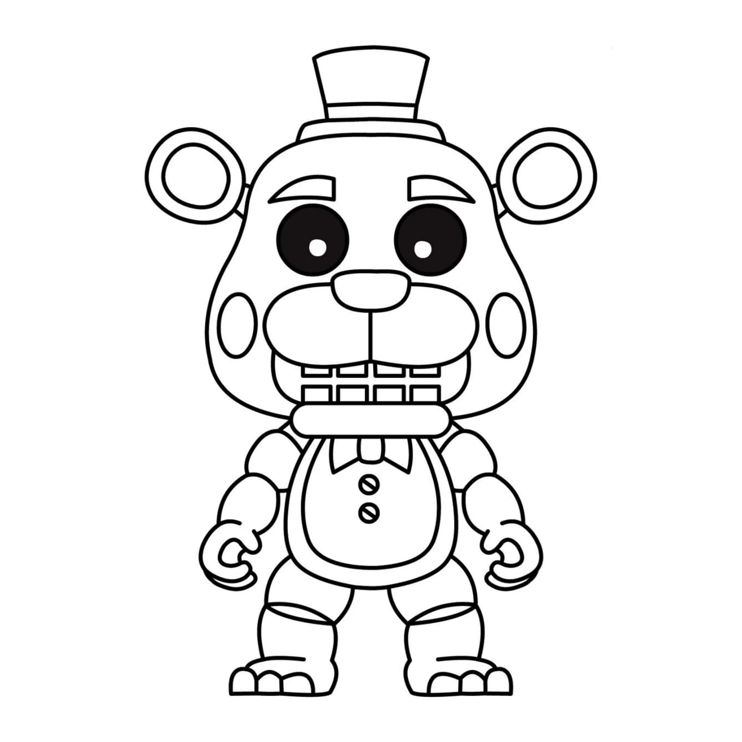 Fnaf Coloring Pages – 015