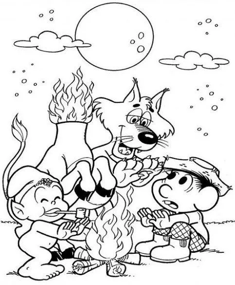 Folklore Coloring Pages – 009