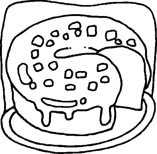 Food Coloring Pages – 007