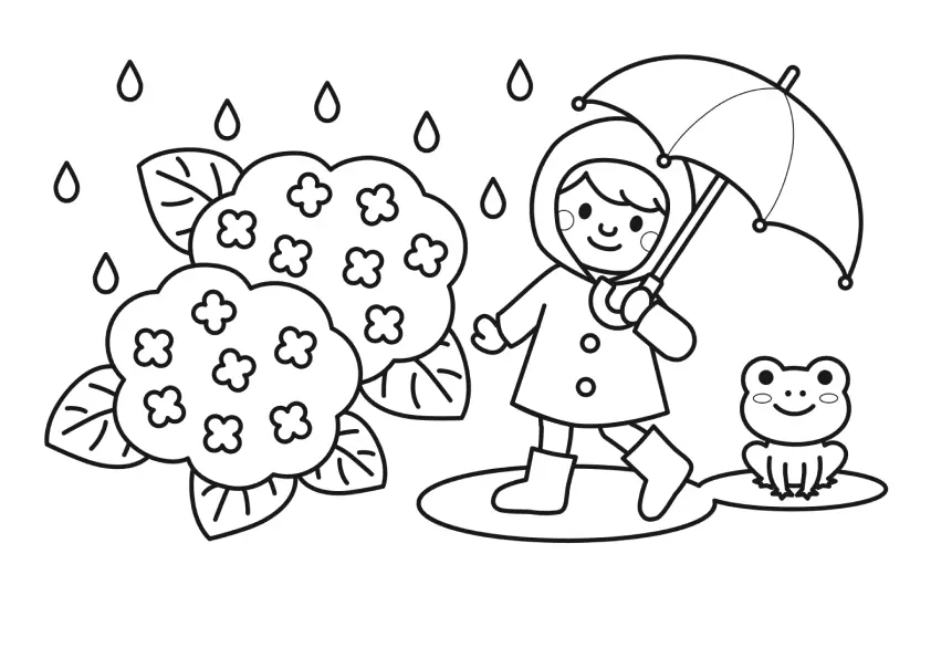 Frog Coloring Pages – 012