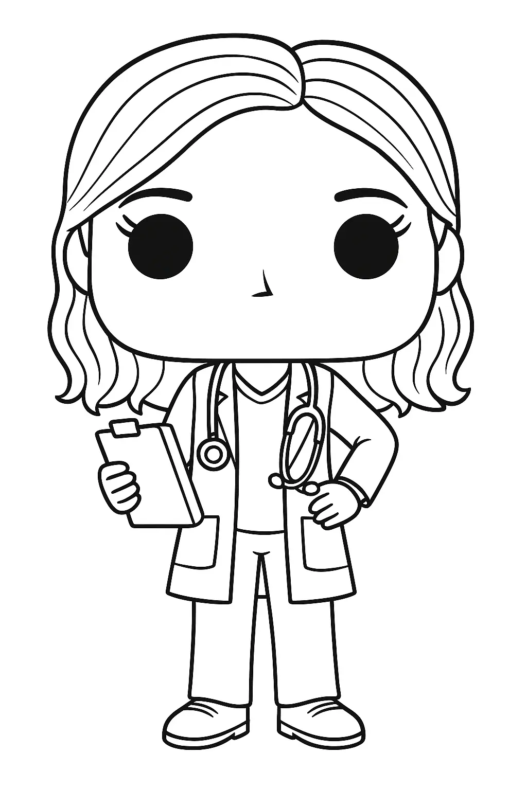 Funko Pop Coloring Pages – 008