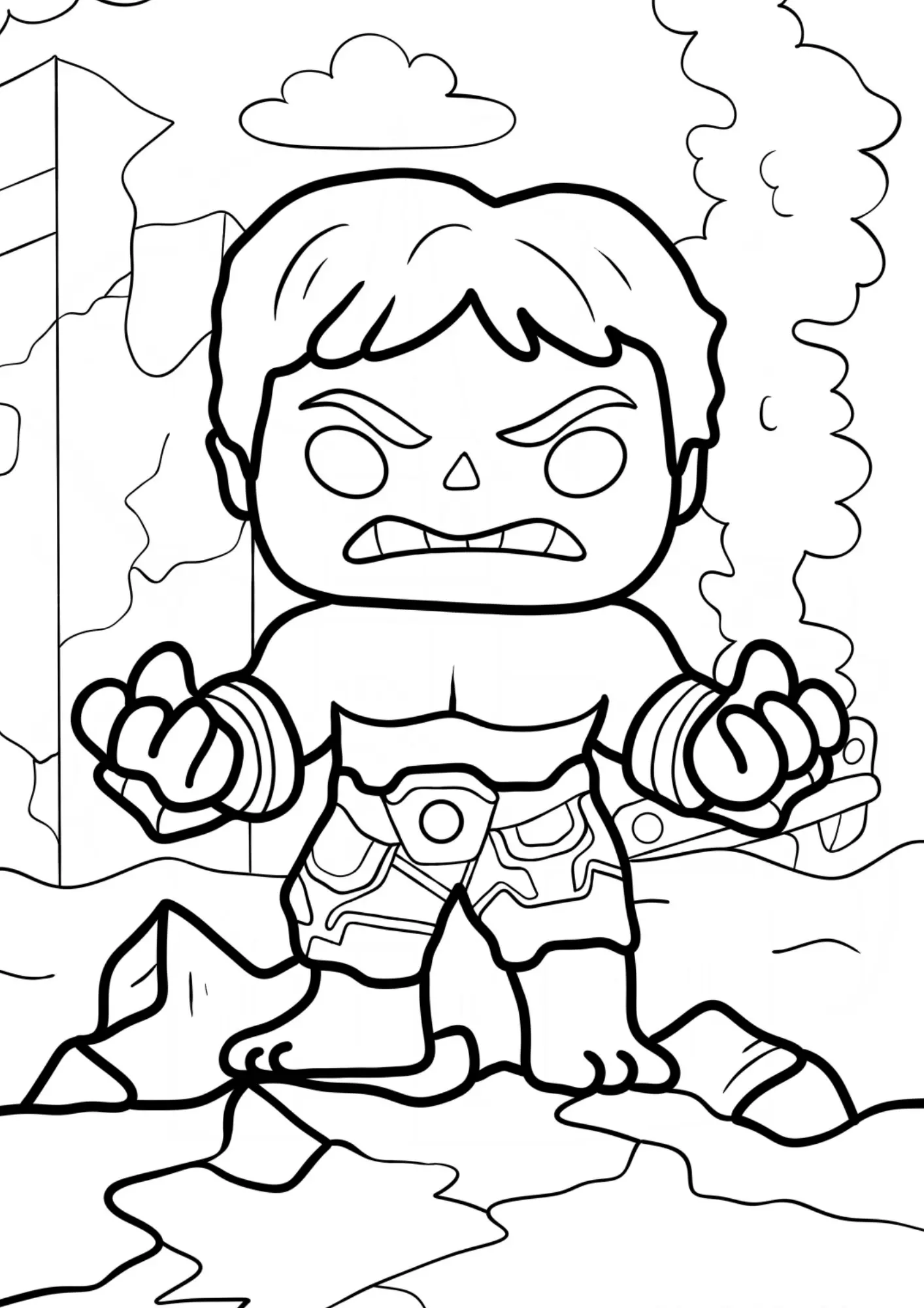 Funko Pop Coloring Pages – 009
