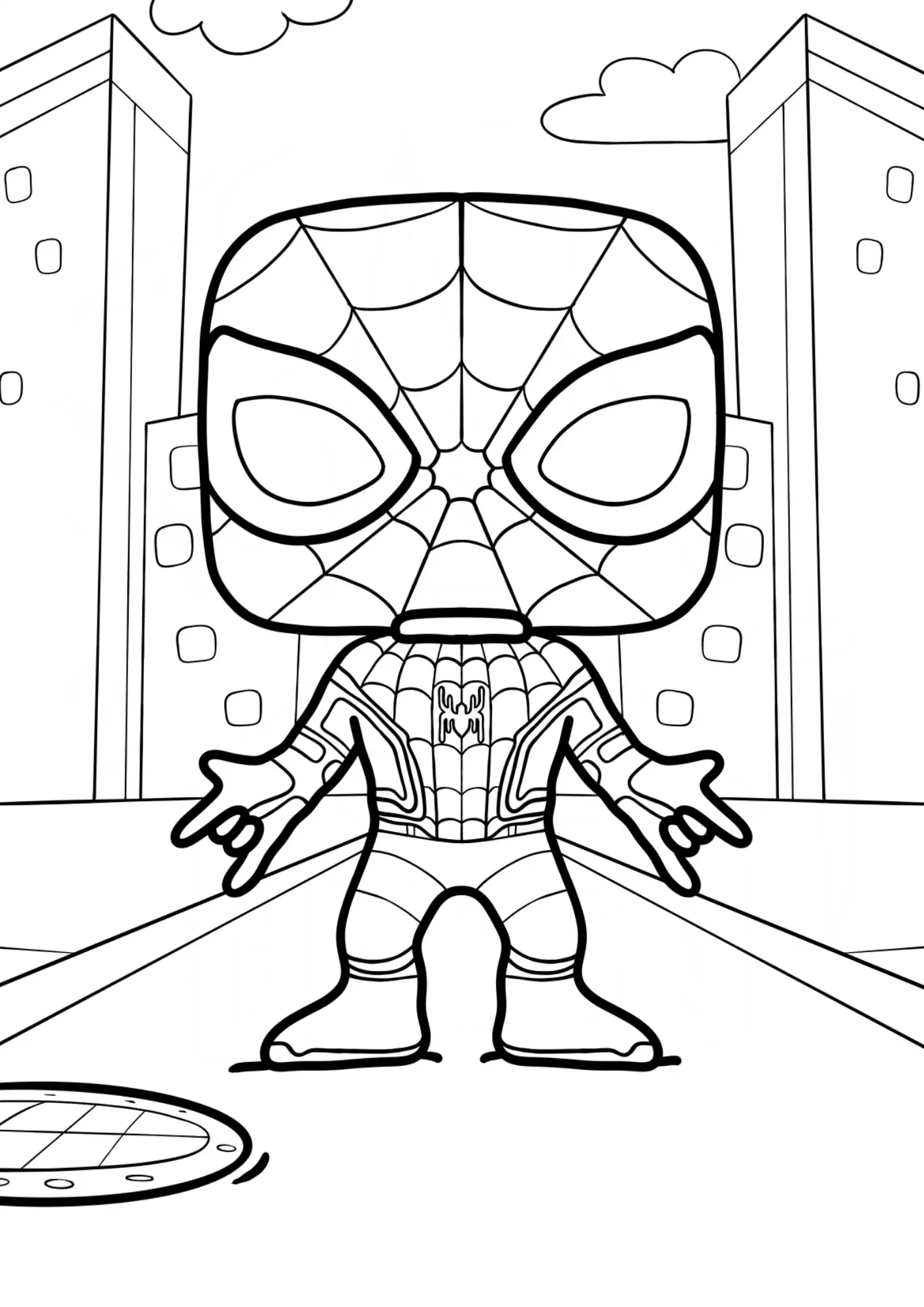 Funko Pop Coloring Pages – 010