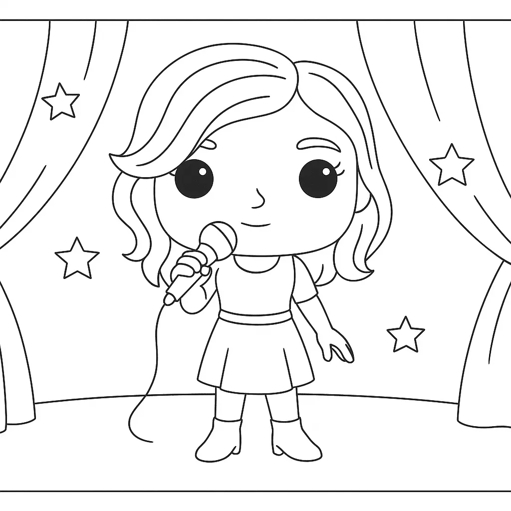 Funko Pop Coloring Pages – 018