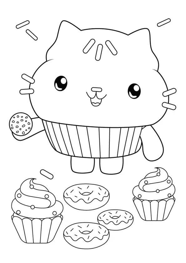 Gabbys Dollhouse Coloring Pages – 008