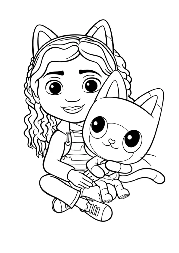 Gabbys Dollhouse Coloring Pages – 013