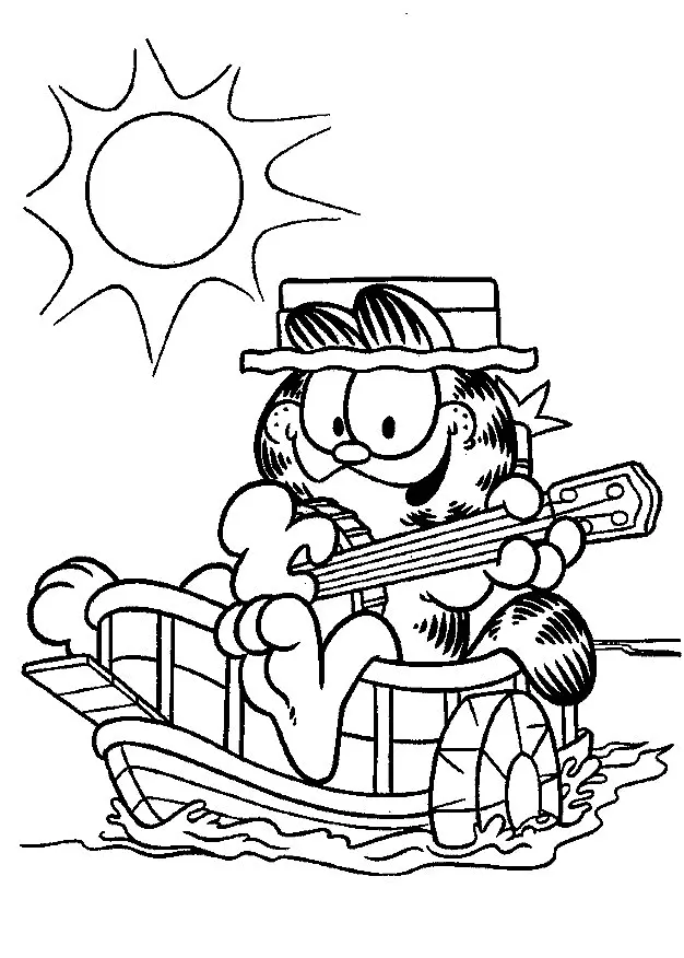 Garfield Coloring Pages – 007