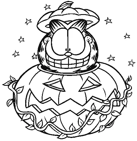 Garfield Coloring Pages – 017