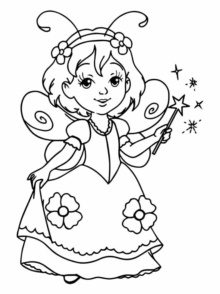 Girls Coloring Pages – 013