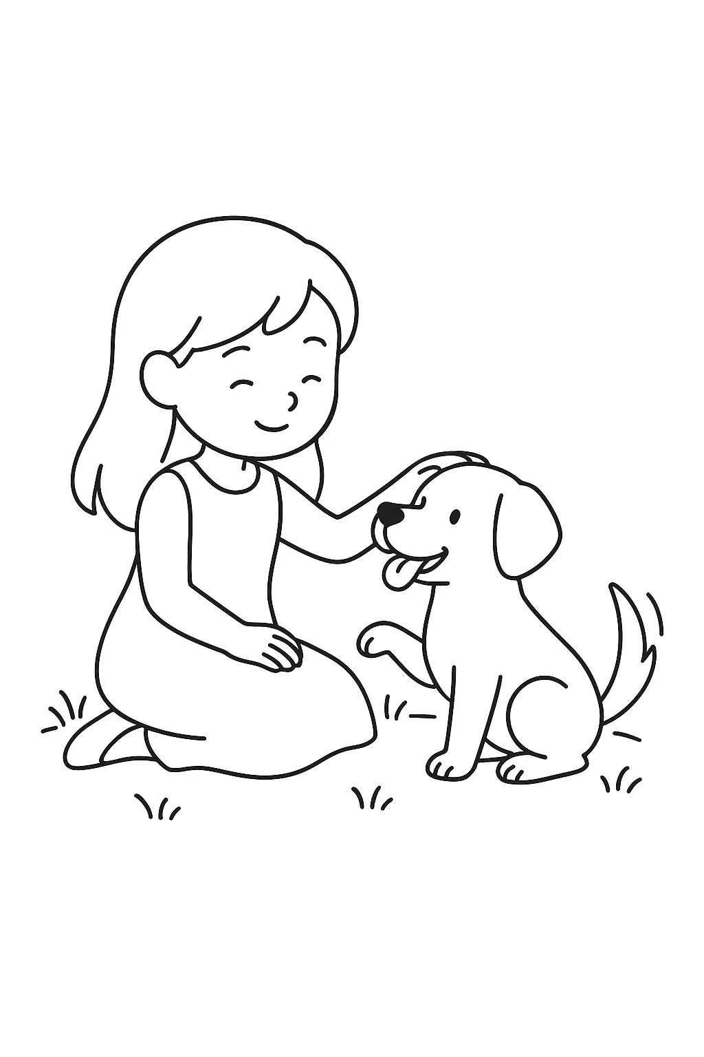 Girls Coloring Pages – 037