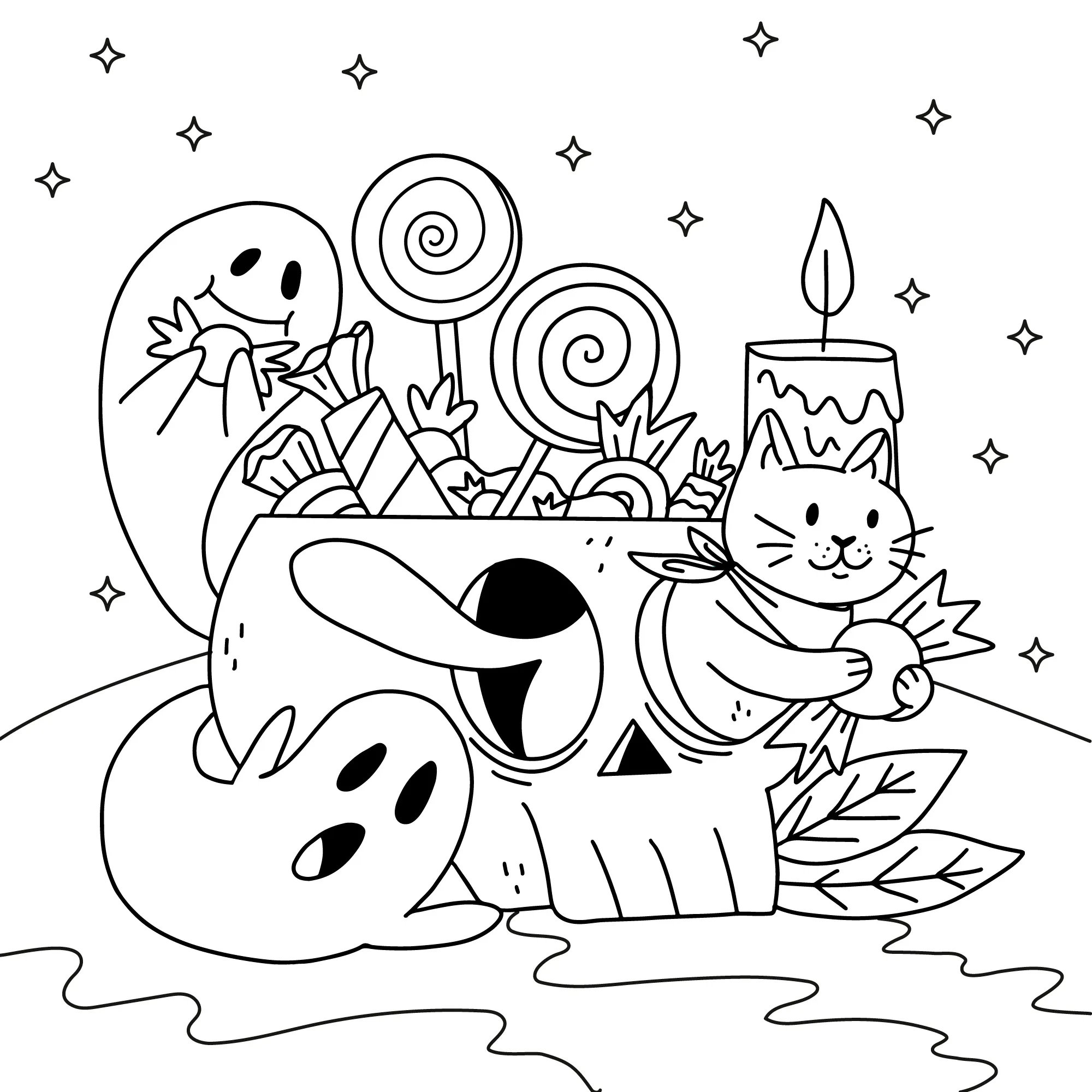 Halloween Coloring Pages – 021
