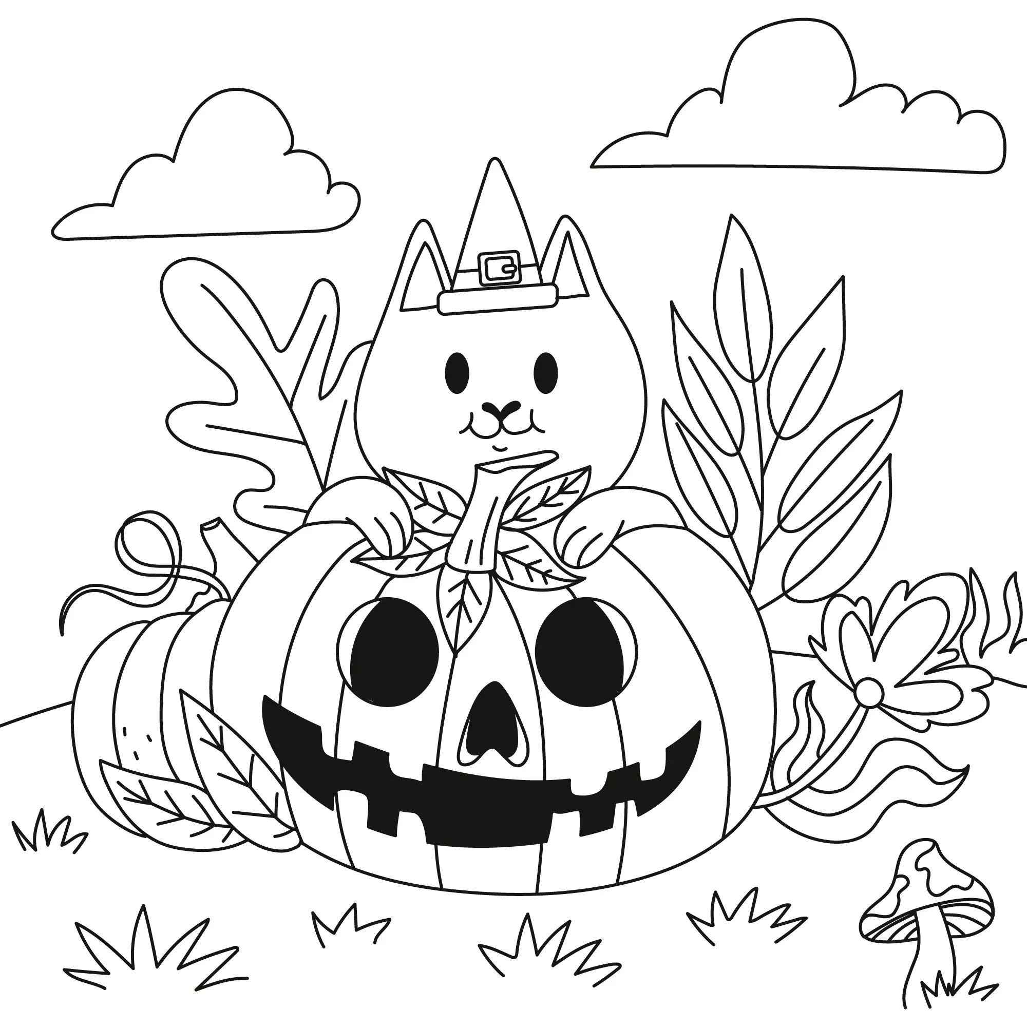 Halloween Coloring Pages – 022
