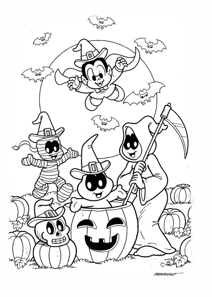 Halloween Coloring Pages – 025