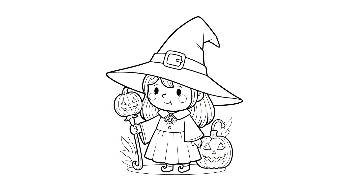 Halloween Coloring Pages – 034