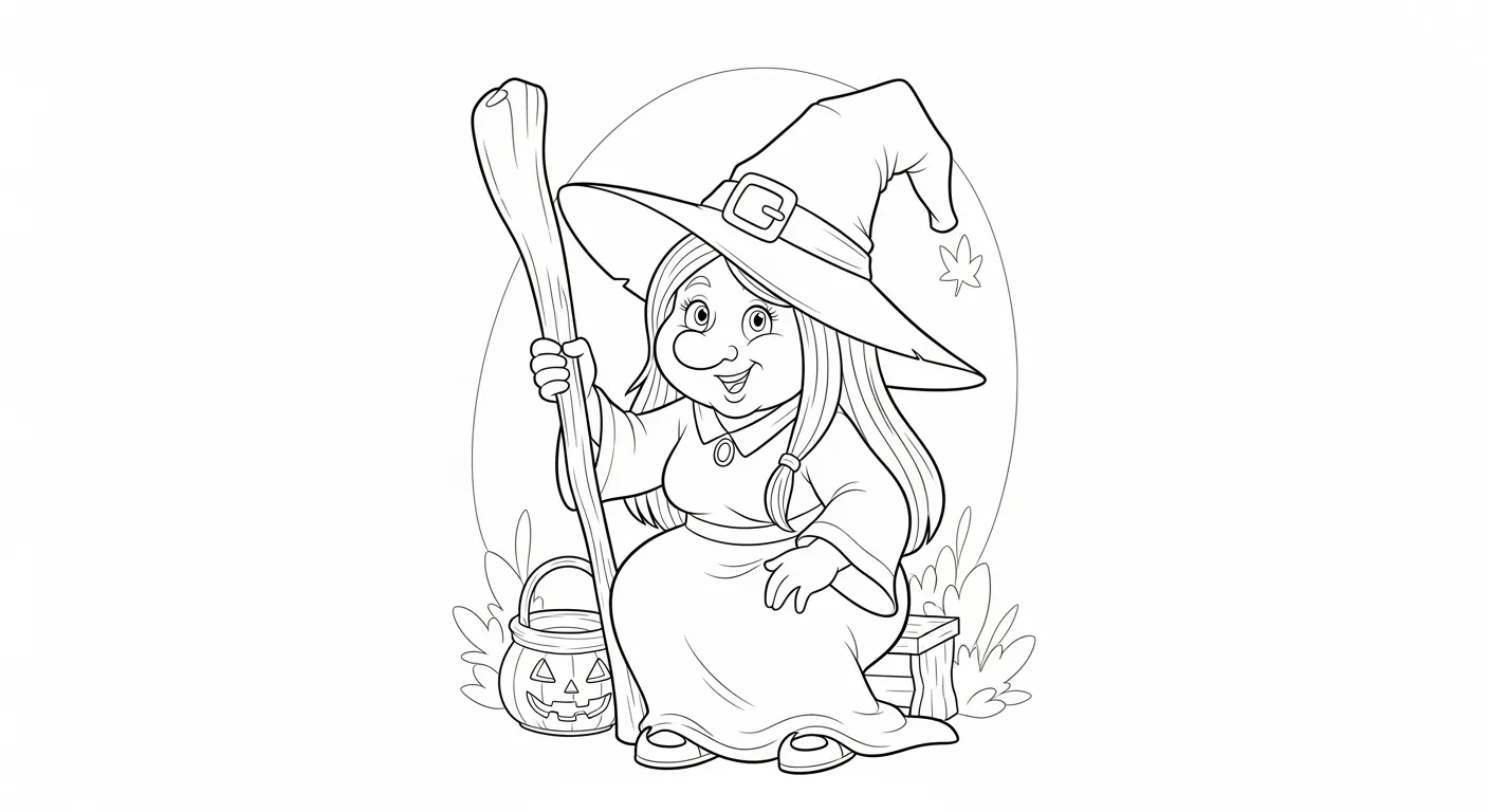Halloween Coloring Pages – 043