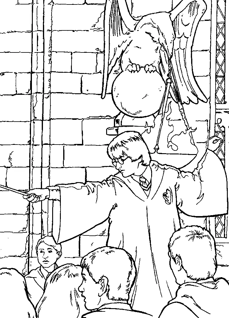 Harry Potter Coloring Pages – 002