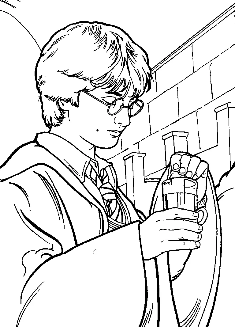 Harry Potter Coloring Pages – 004