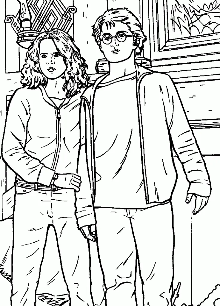 Harry Potter Coloring Pages – 019