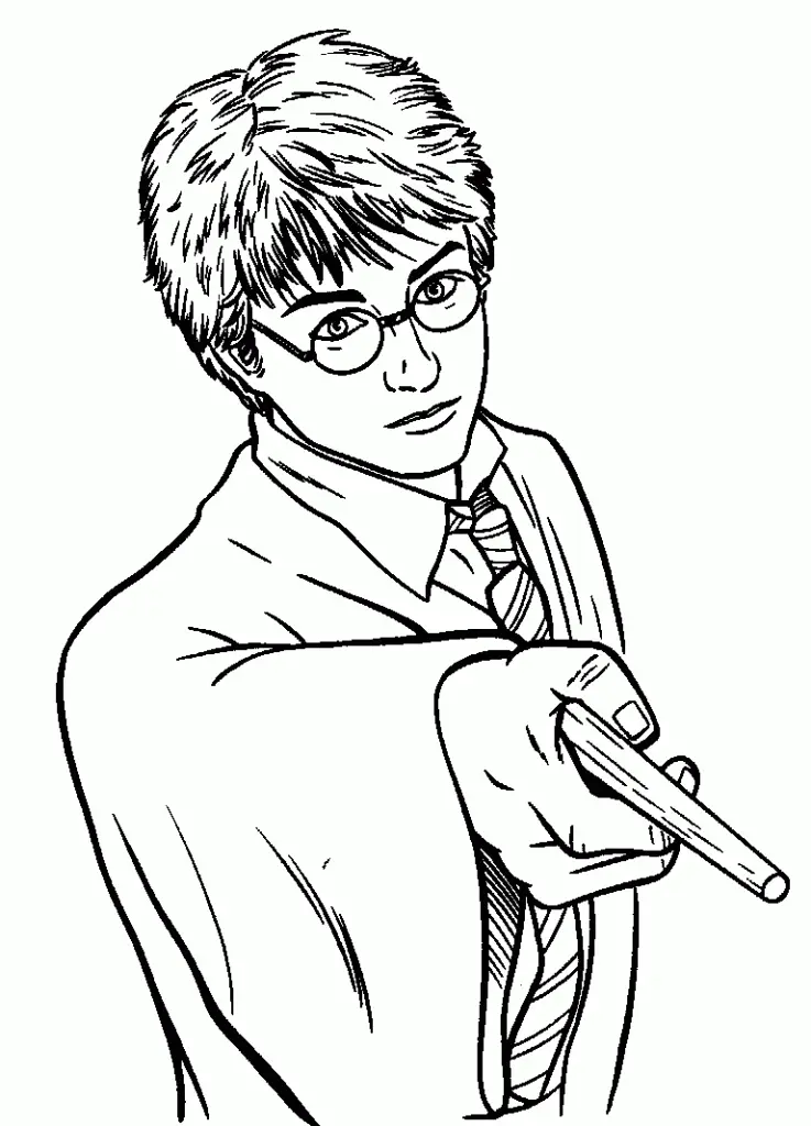 Harry Potter Coloring Pages – 023