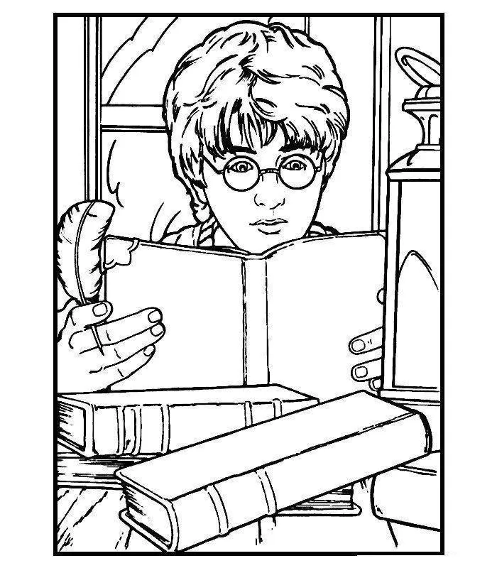 Harry Potter Coloring Pages – 025