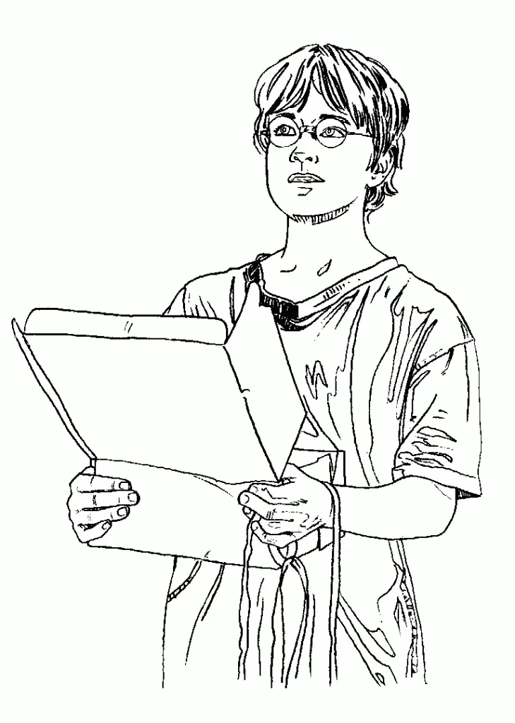 Harry Potter Coloring Pages – 029