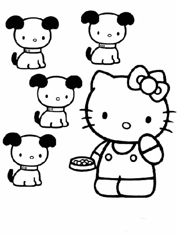 Hello Kitty Coloring Pages – 020