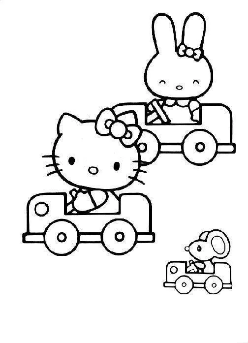 Hello Kitty Coloring Pages – 030