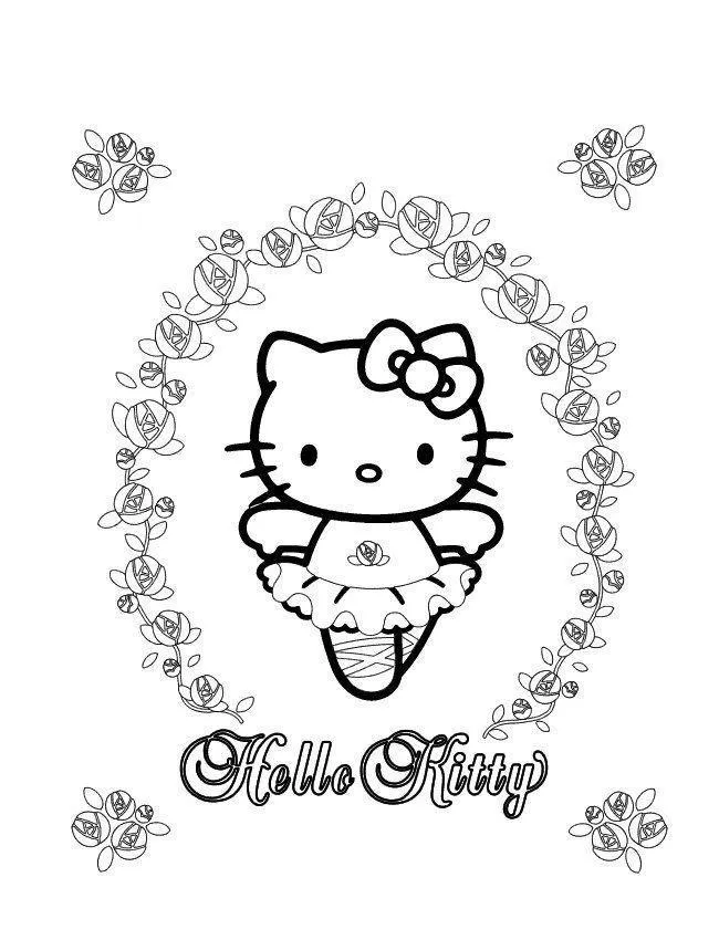 Hello Kitty Coloring Pages – 032