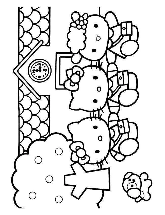 Hello Kitty Coloring Pages – 035