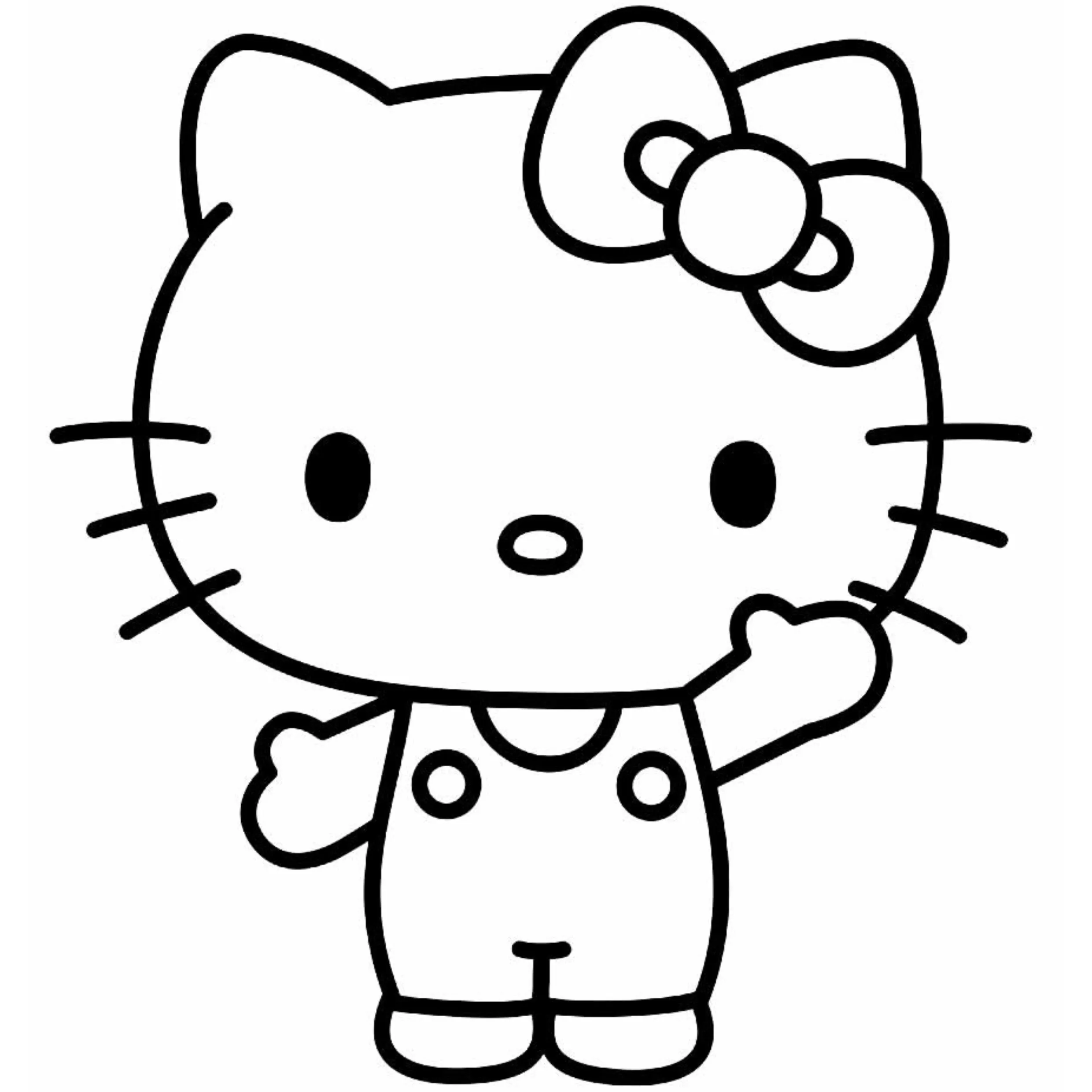 Hello Kitty Coloring Pages – 070