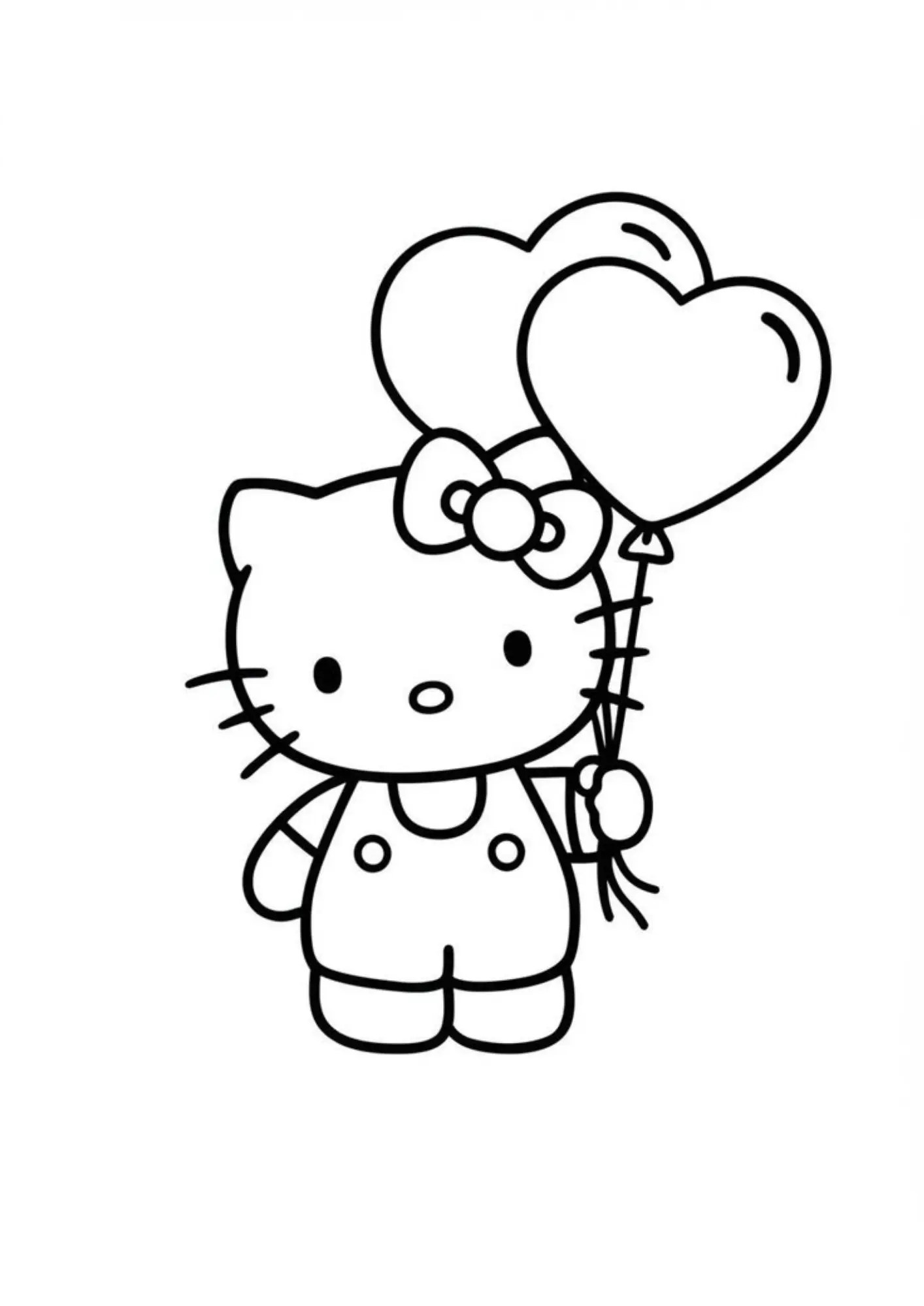 Hello Kitty Coloring Pages – 078