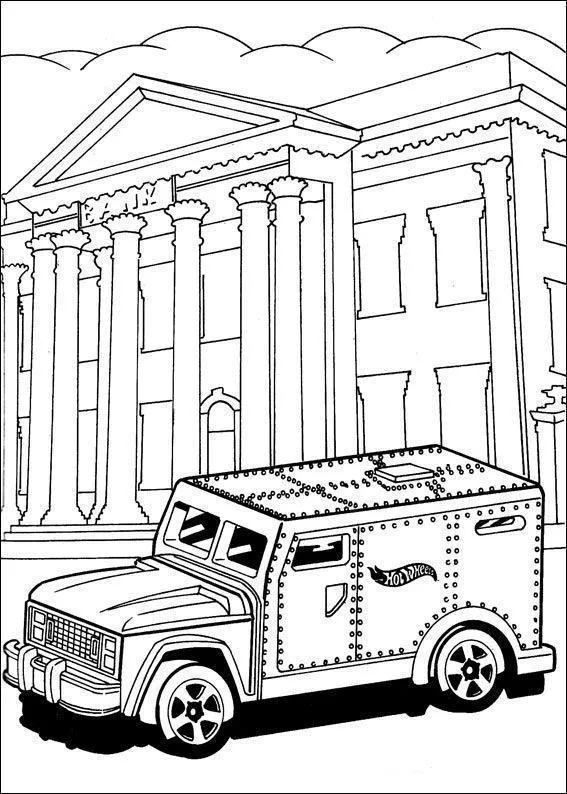 Hot Wheels Coloring Pages – 003