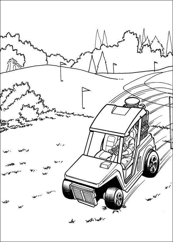 Hot Wheels Coloring Pages – 004
