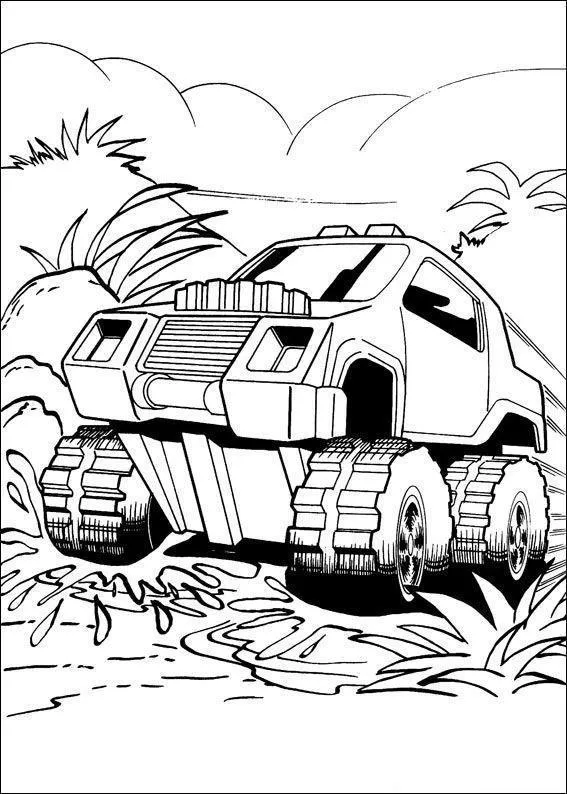 Hot Wheels Coloring Pages – 010