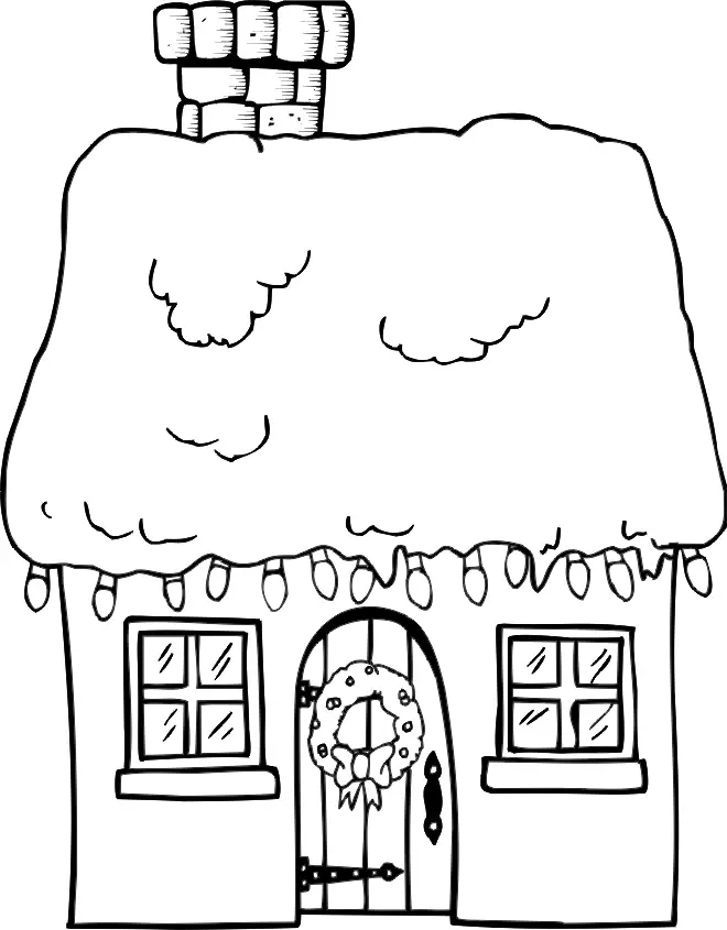 Houses Coloring Pages – 010