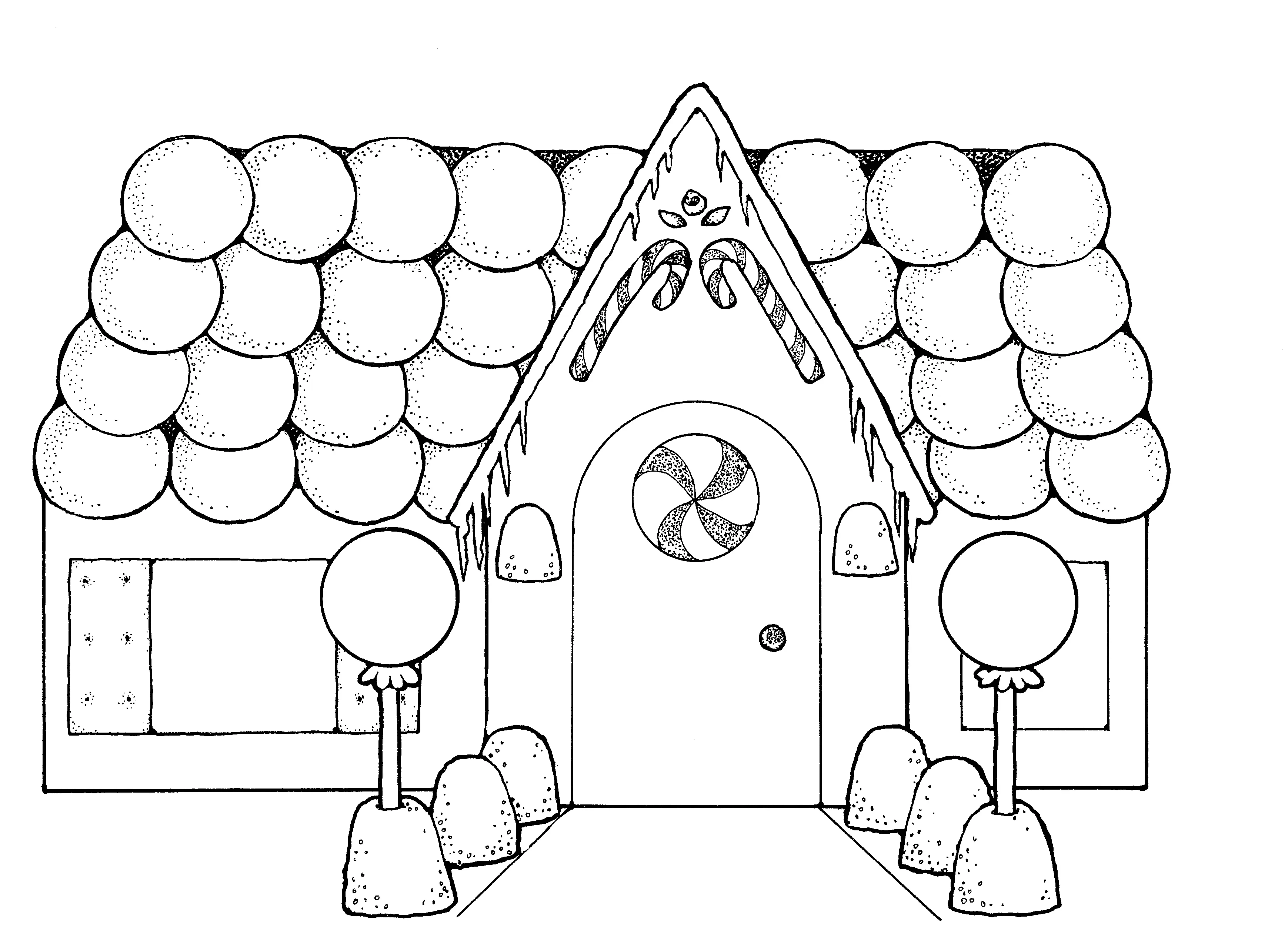 Houses Coloring Pages – 012