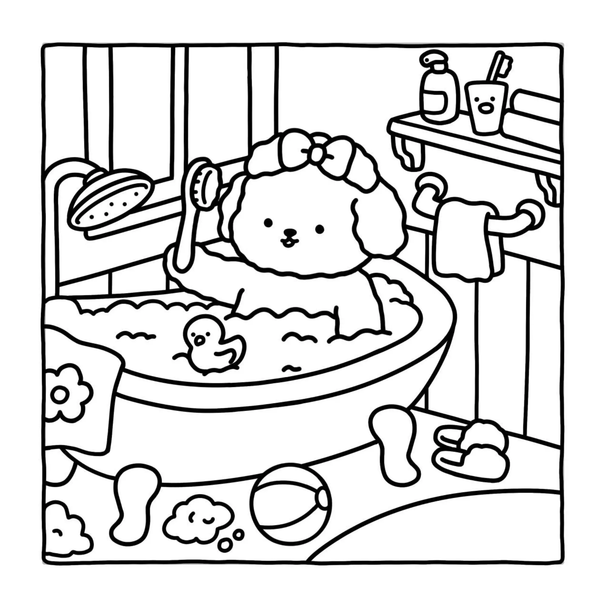 Houses Coloring Pages – 038