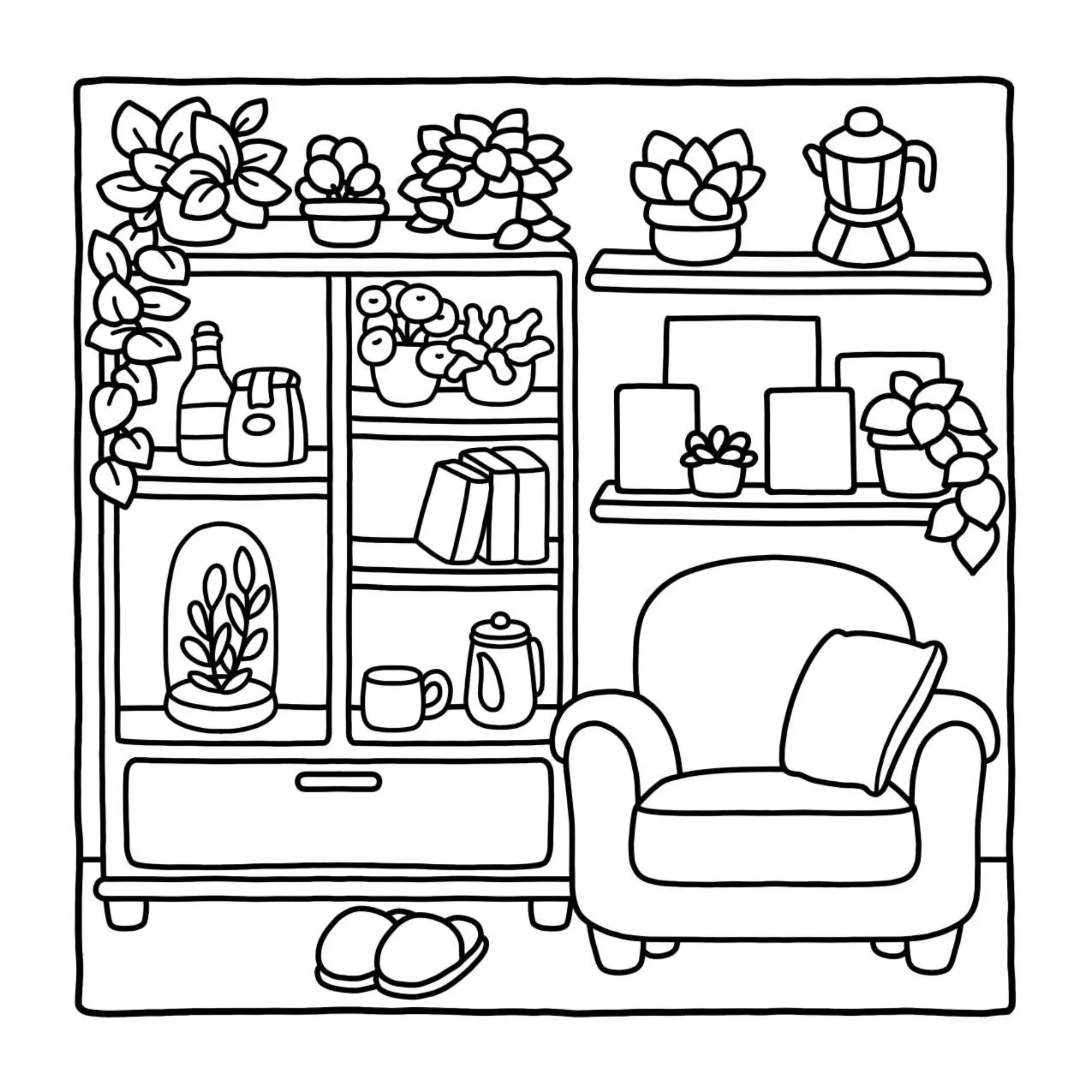 Houses Coloring Pages – 061