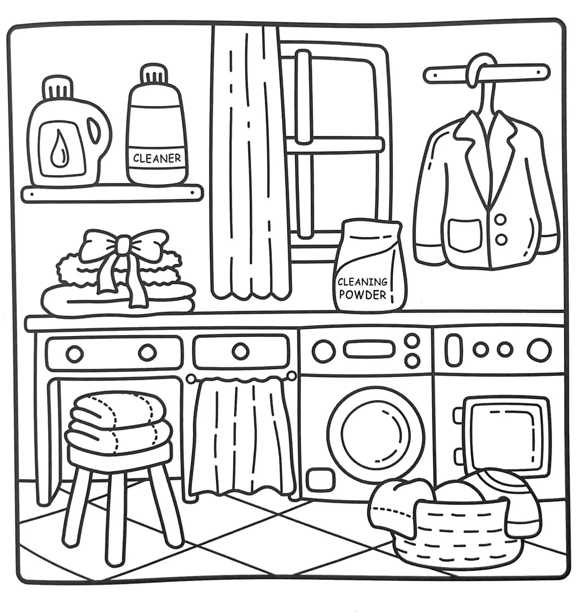 Houses Coloring Pages – 078