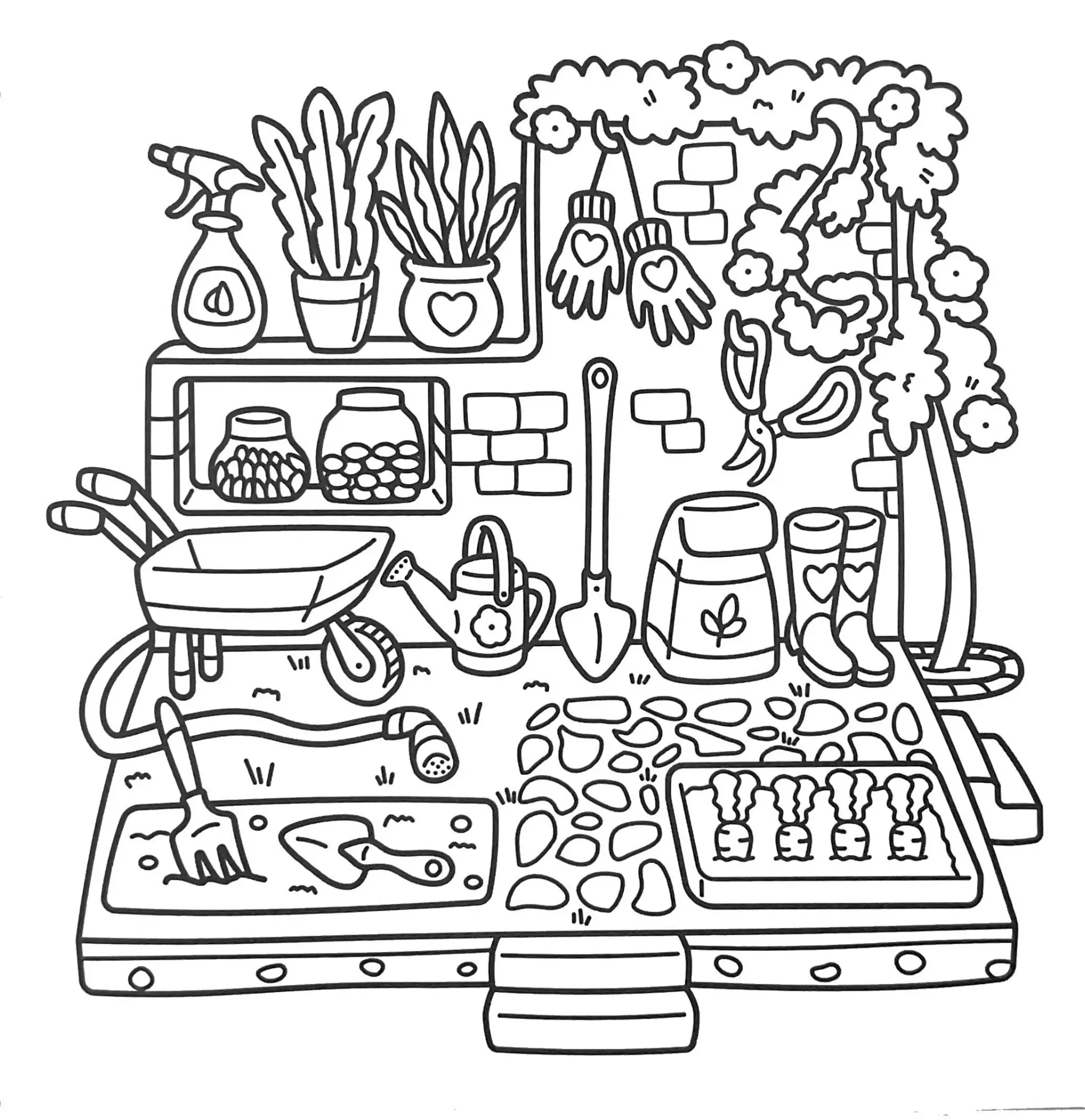 Houses Coloring Pages – 079
