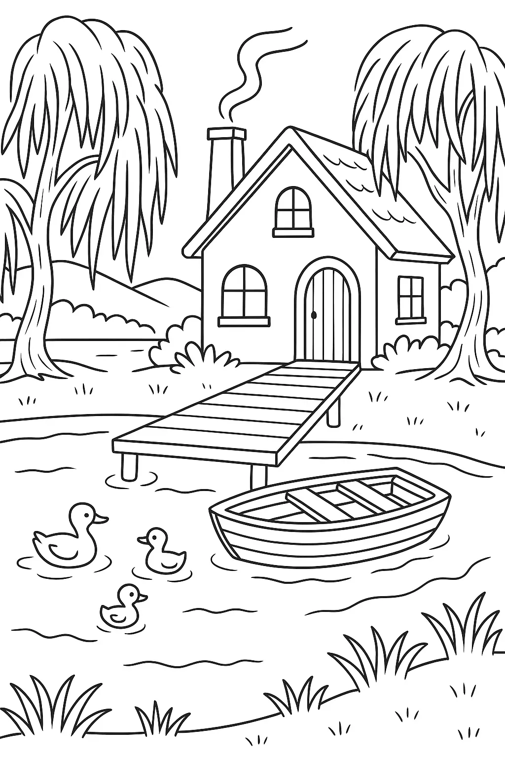 Houses Coloring Pages – 084