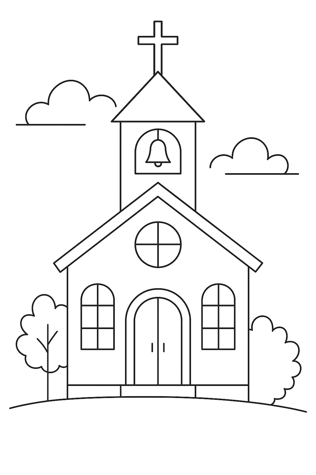 Houses Coloring Pages – 089