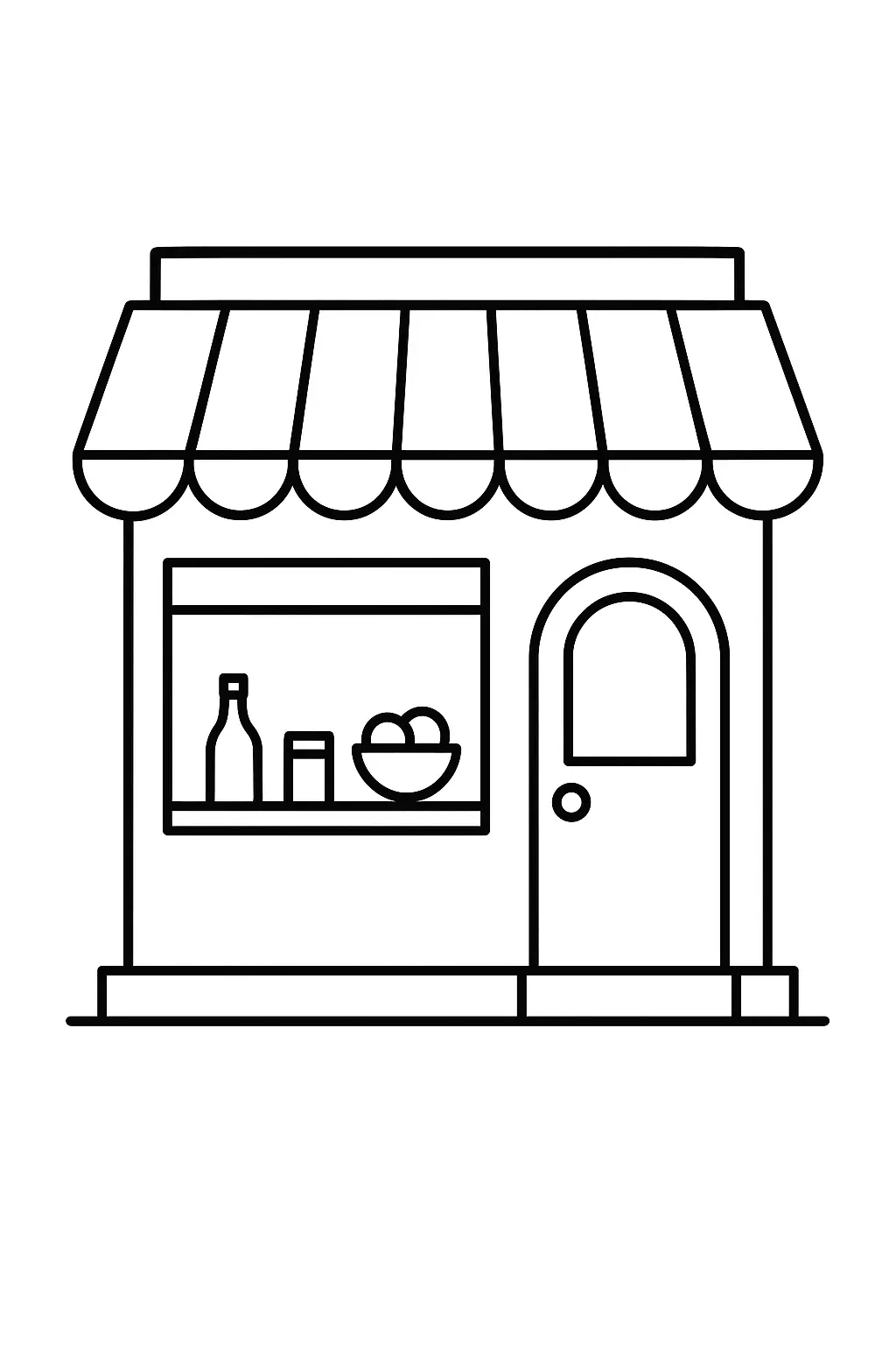 Houses Coloring Pages – 090