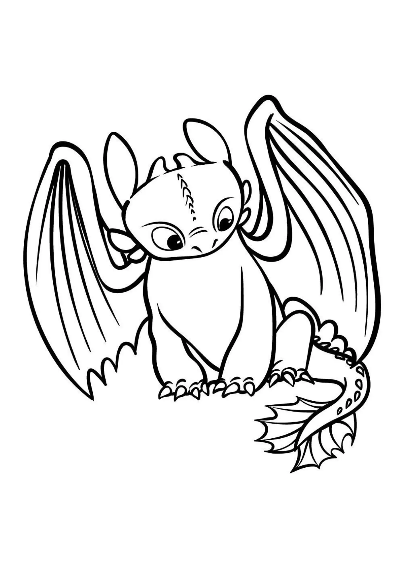 How To Train Your Dragon Coloring Pages – 007