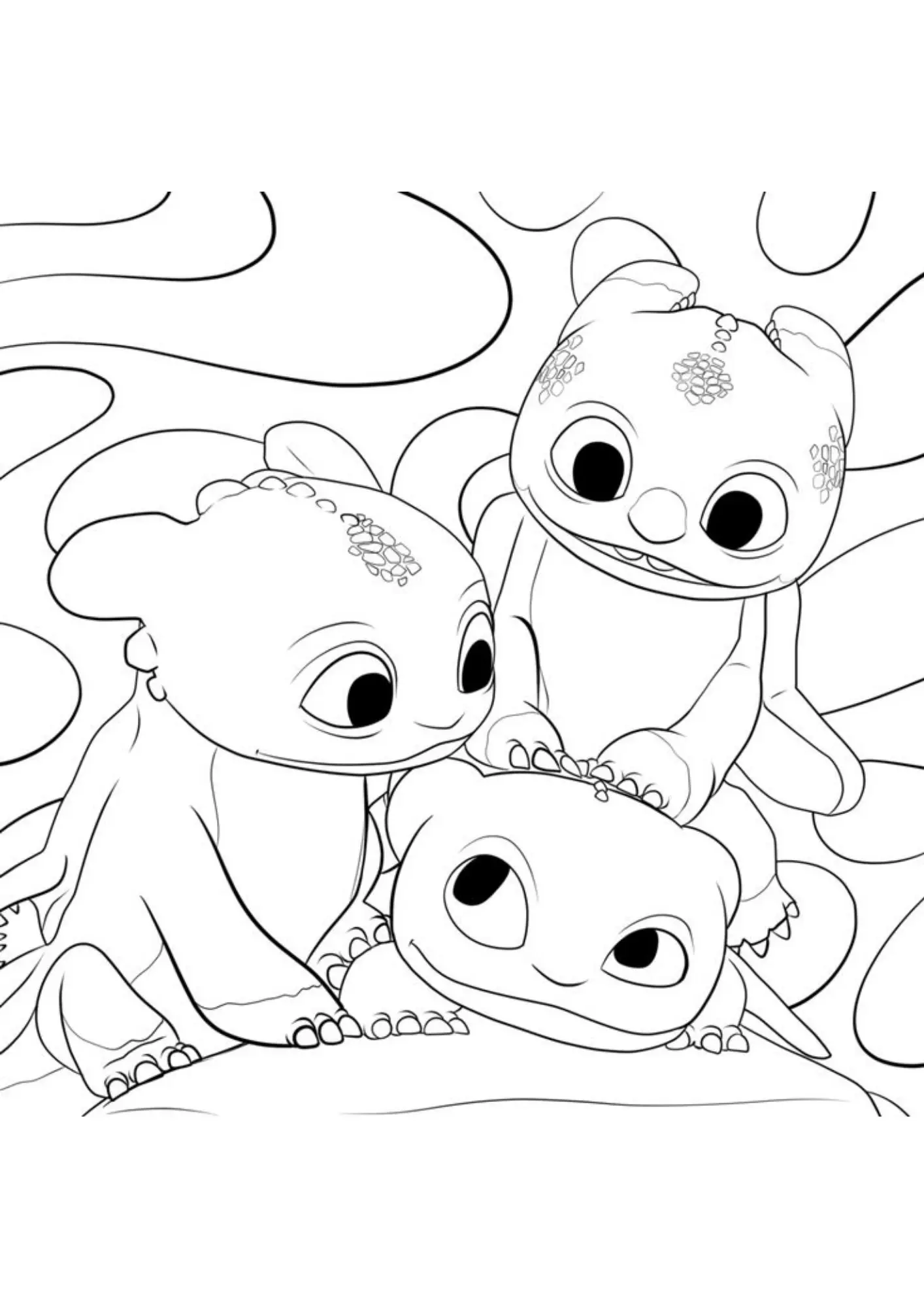 How To Train Your Dragon Coloring Pages – 008