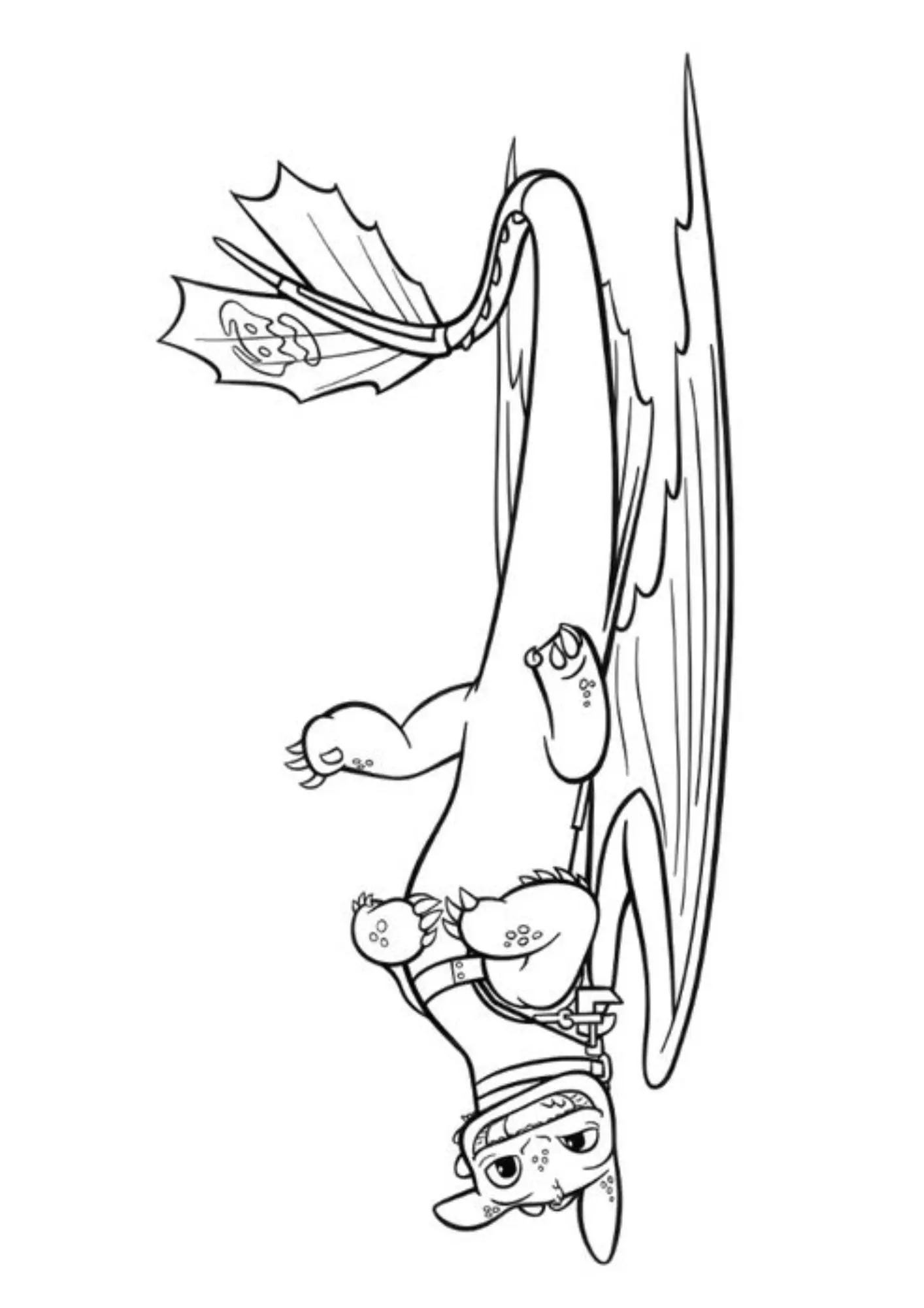 How To Train Your Dragon Coloring Pages – 009