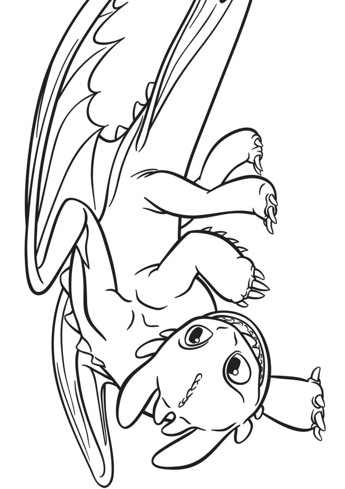 How To Train Your Dragon Coloring Pages – 018