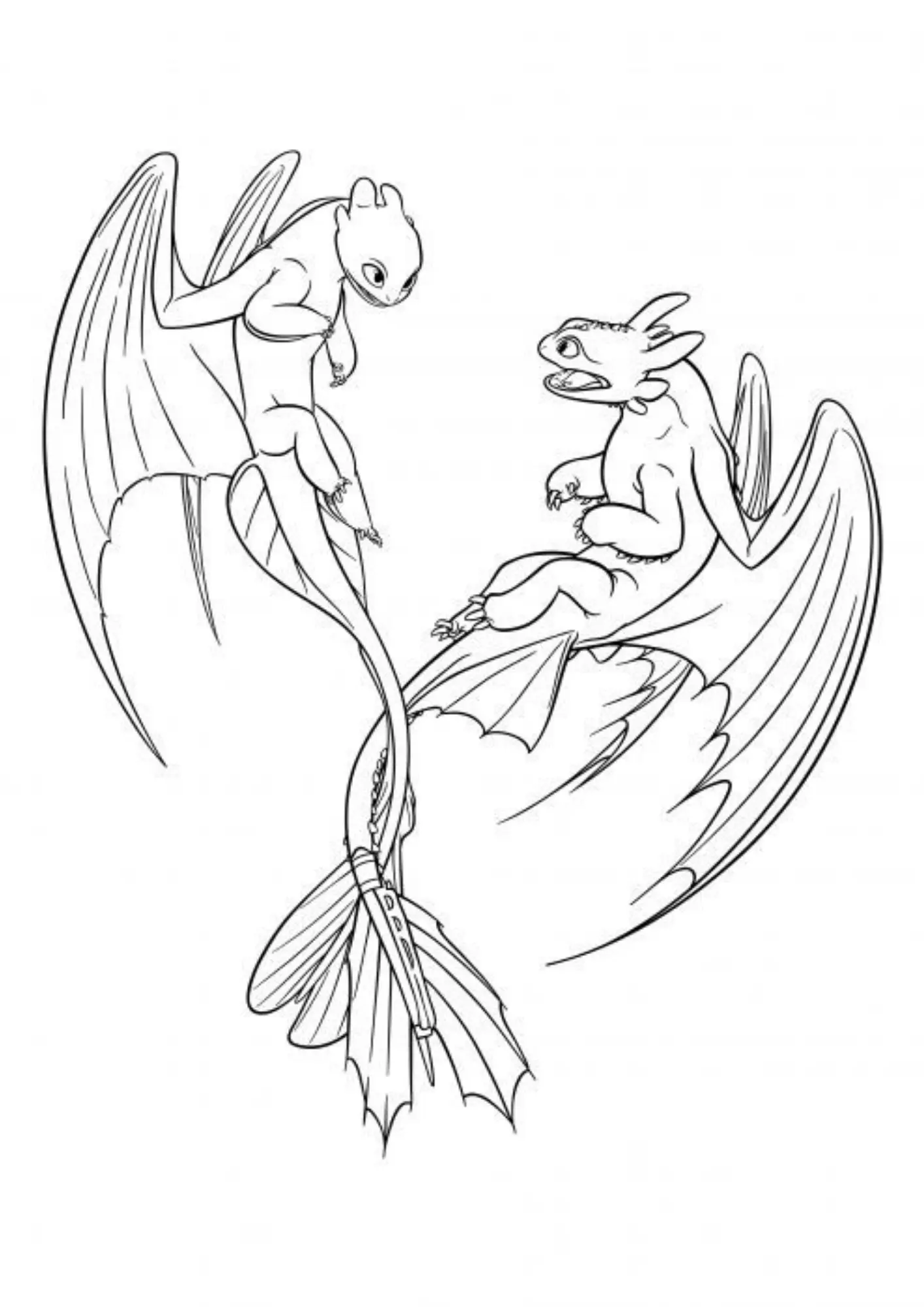 How To Train Your Dragon Coloring Pages – 024