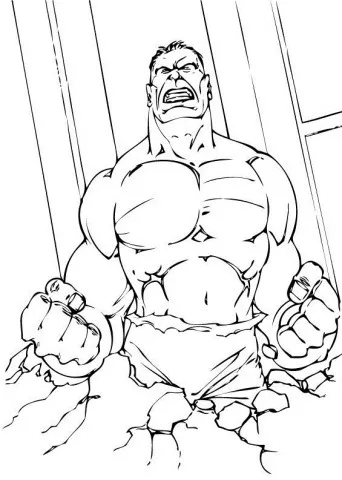 Hulk Coloring Pages – 002